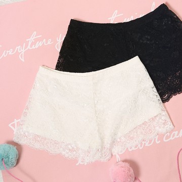 Anu 浪漫質感蕾絲安全褲