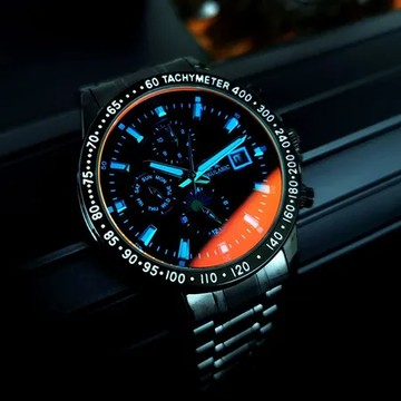 奧古拉斯手表男機械表全自動潮流正品鋼帶運動戰術男士特種兵軍表