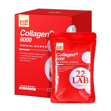 m2 美度 22 lab超能膠原飲 膠原蛋白 m2輕次方( 8入/盒 )小資屋