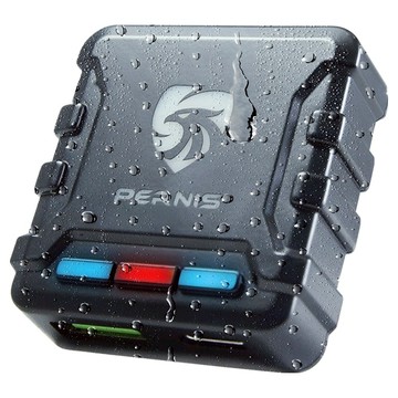 pernis 鉑尼斯 全防水鷹隼疾速手機快充座  MDC-22QCU  黑色