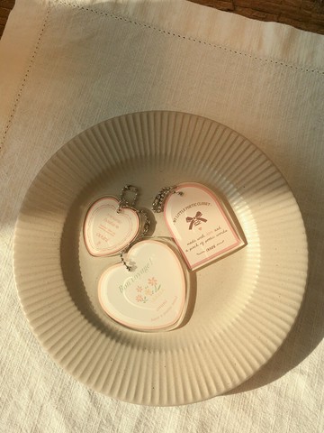 Acrylic Momento Keyring (3 Types)