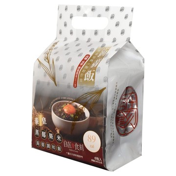 自在食刻 黑莓果米蒟蒻調和飯 150g - 低卡高纖即食蒟蒻飯  6包