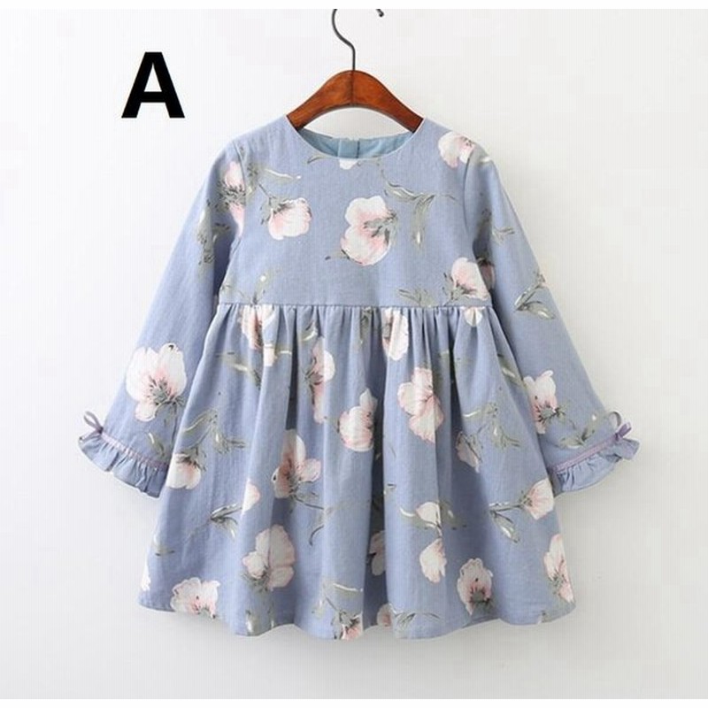 4色 花柄 ストライプ 春夏秋 ワンピース 女の子 カジュアル キッズ ジュニア 可愛い 子供服 女の子 長袖 ドレス 令和 普段着 砂浜 通学 通園 100 140 Aライン 通販 Lineポイント最大0 5 Get Lineショッピング