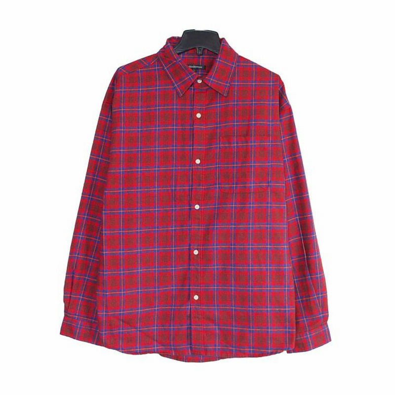 BALENCIAGA チェック柄 長袖ネルシャツ BALENCIAGA ネルシャツ 長袖 チェック柄｜BALENCIAGA ネルシャツ 長袖