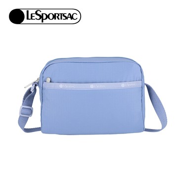 Lesportsac 拉鍊斜背包 側背包 通勤隨身包 送禮 禮物 女包 L252-2434PB-RA18(雲霧藍)