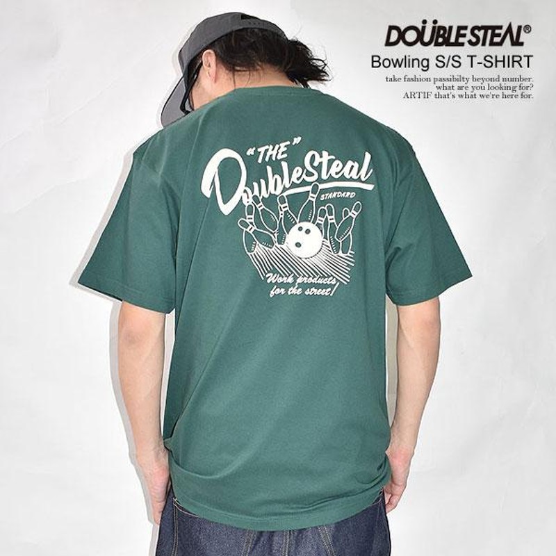 ダブルスティール Tシャツ DOUBLE STEAL Bowling S/S T-SHIRT メンズ