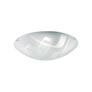 Honey Comb 萊茵河玻璃吸頂三燈，簡約風格，玻璃燈罩，適用於客廳臥室，德國 Imkergut 製造  BL51772