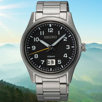 SEIKO 精工 CS系列 簡約經典大日期窗腕錶 (SUR569P1/6N76-00K0D)