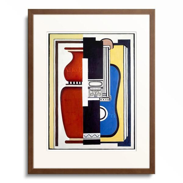 フェルナン・レジェ Fernand Leger 「Blaue Gitarre und Vase. 1926.」 | LINEブランドカタログ