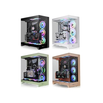 Thermaltake CTE E550 TG中直立式機殼 背插式•E-ATX 三種顯卡擺放設計