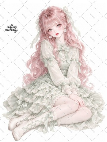 original sticker no.10337 人物貼紙 原創貼紙 人物貼紙 女孩貼紙 原創人物貼紙
