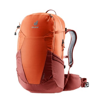 deuter 德國 27l futura 透氣網架背包辣椒紅3400321/戶外休閒包/健行登山