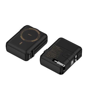 enerpad 10000mAh 多合一固態磁吸無線行充 黑