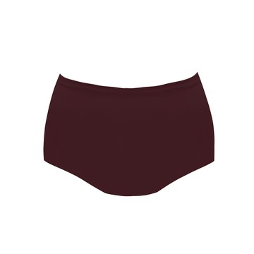 【曼黛瑪璉】超彈力 高腰三角內褲 M-XXL -柔霧褐