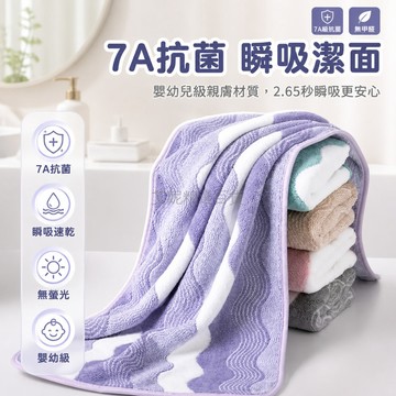 台灣出貨✨ 抗菌毛巾 加大加厚毛巾 男女適用毛巾 速乾洗澡毛巾 家用柔軟毛巾 成人吸水毛巾 不掉毛面巾