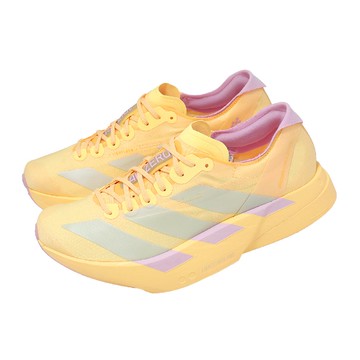 競速跑鞋 Adizero Adios Pro 4 W 女鞋 黃 緩震 運動鞋 KI3467