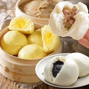 包子/饅頭 赤豪家庭私廚 燒包經典任選9包(60g±10%/顆/6顆1包)