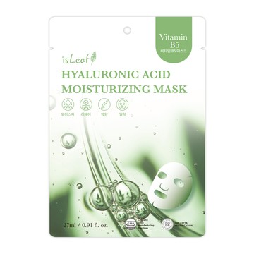 韓國isLeaf玻光肌保濕面膜27ml-維他命B5
