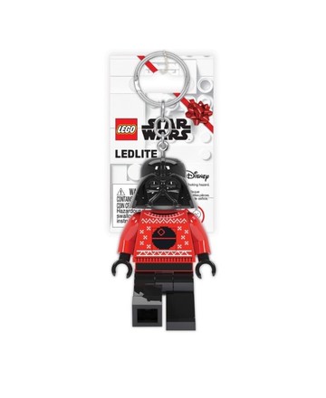 【LEGO 樂高】磚星球〡 星際大戰 黑武士(醜毛衣版) LED 鑰匙圈