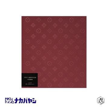 【Nakabayashi】NCL 自黏相本-棗紅 MB-40/528-BUR(原廠正貨)
