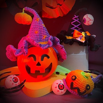 2023萬聖節系列帽帽 | 寵物領巾套裝 狗貓帽帽 萬聖節 搞怪