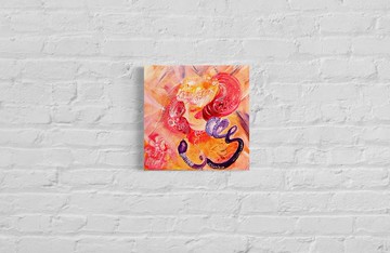 癒系女子-手繪原畫藝術作品