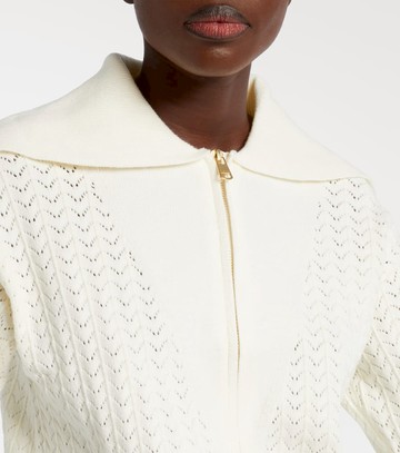 Varley Arney open-knit half-zip sweater