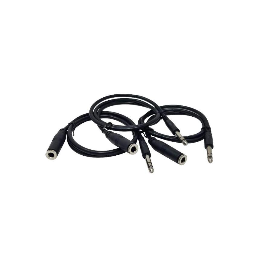 Your Cable Store Pack Foot Inch Stereo Headphone Extension Cables