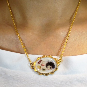 心夢手作飾品系列 - ToosB兔司比手作透明水晶UV飾品項鍊