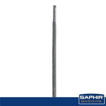 【SAPHIR莎菲爾】細圓形2mm經典款鞋帶-90公分(5-6對孔)Thin round black