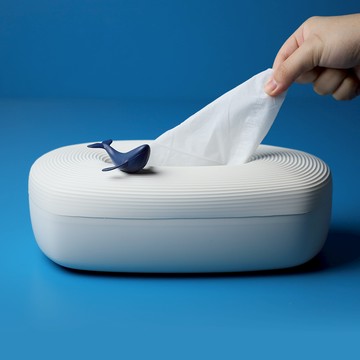 QUALY｜鵝卵石衛生紙盒-L (8款) - 北極熊