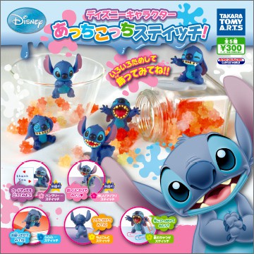 BEETLE DISNEY 迪士尼 史迪奇 STITCH 星際寶貝 TAKARA 擺件 扭蛋 轉蛋 全套五款
