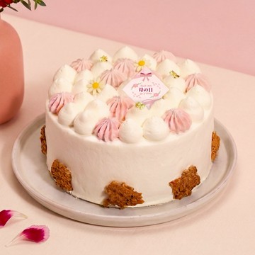 【七見櫻堂︱母親節限定】雪珀花庭－焦糖野莓蛋糕（6吋）︱母親節快樂