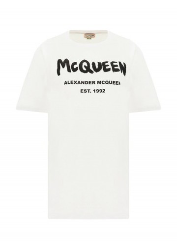 Alexander Mc Queen - T-shirt - Womens - White