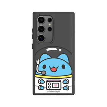 Galaxy S24 Ultra SolidSuit 黑 - 貓貓蟲咖波 Bugcat Capoo - 太空咖波呼叫地球總部
