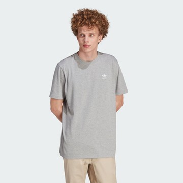 adidas 愛迪達 上衣 男款 短袖上衣 運動 B+F TREFOIL TEE 灰 IM4512