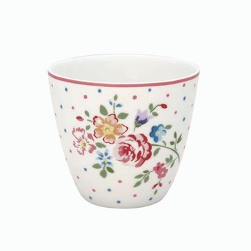 丹麥GreenGate Belle white 拿鐵杯