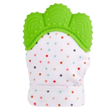 genki bebi 元氣寶寶 小手咬咬固齒玩具 3個月以上 感覺玩具/護手套  固齒玩具  顏色隨機  1個