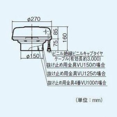 パナソニック 屋根裏・床下換気・サニタリー用換気扇 トイレ用脱臭扇