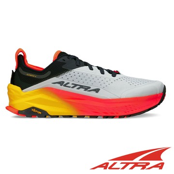 【ALTRA】OLYMPUS 6男多功能健行鞋『灰/紅』A0A85NJ 戶外 露營 登山 健行 休閒 時尚 多功能 健行鞋
