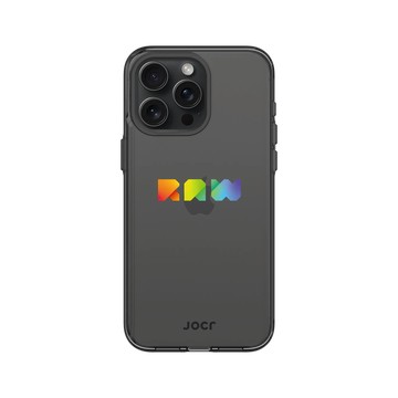 iPhone 15 Pro Max Clear 酷墨灰 - JOCR - Raw Rainbow