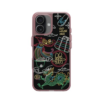 iPhone 17 Clear (相機按鈕) 晶醺玫 - 老屋顏 Old House Face - 台灣霓虹