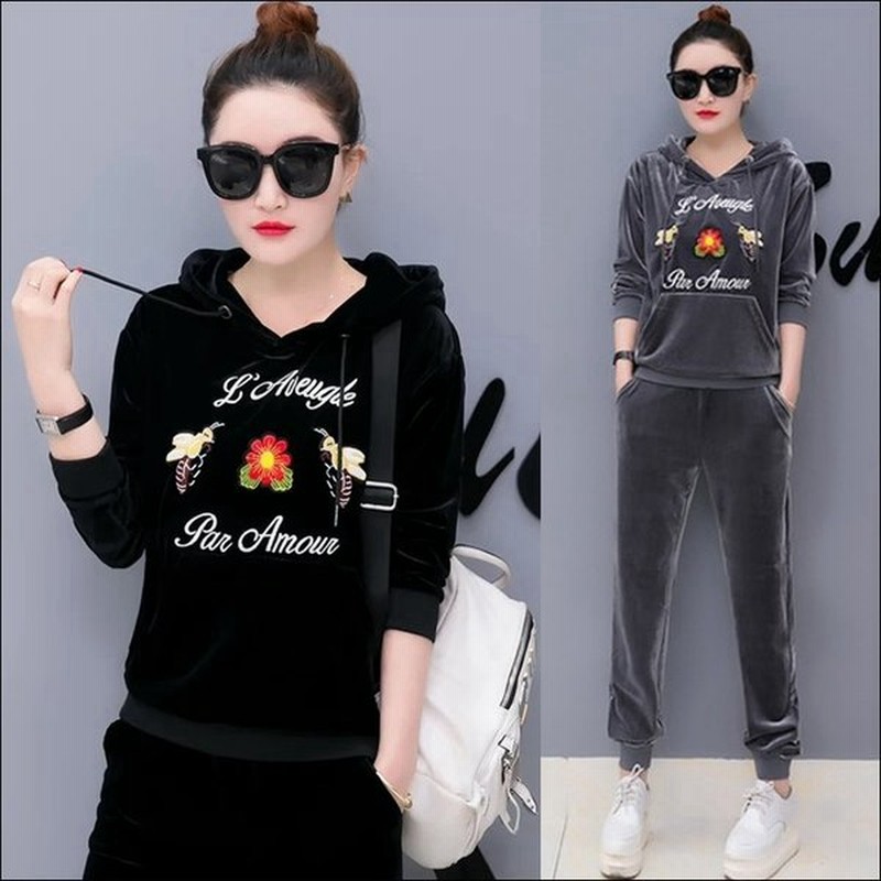 スウェット上下 スポーツウェア セットアップ ベロア ジャージ上下 レディース スエット上下セット ルームウェア 部屋着 パジャマ レディース 秋冬 F 1017 通販 Lineポイント最大0 5 Get Lineショッピング