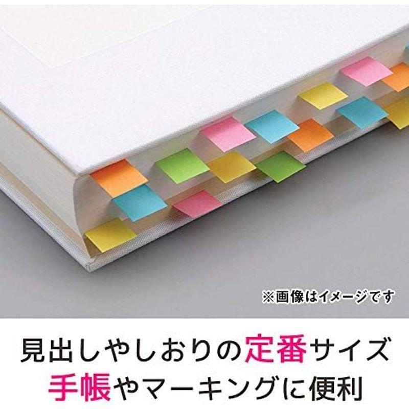 ポストイット 強粘着 付箋 見出し ネオンカラー 50×15mm 90枚×50パッド 7002SS-NE