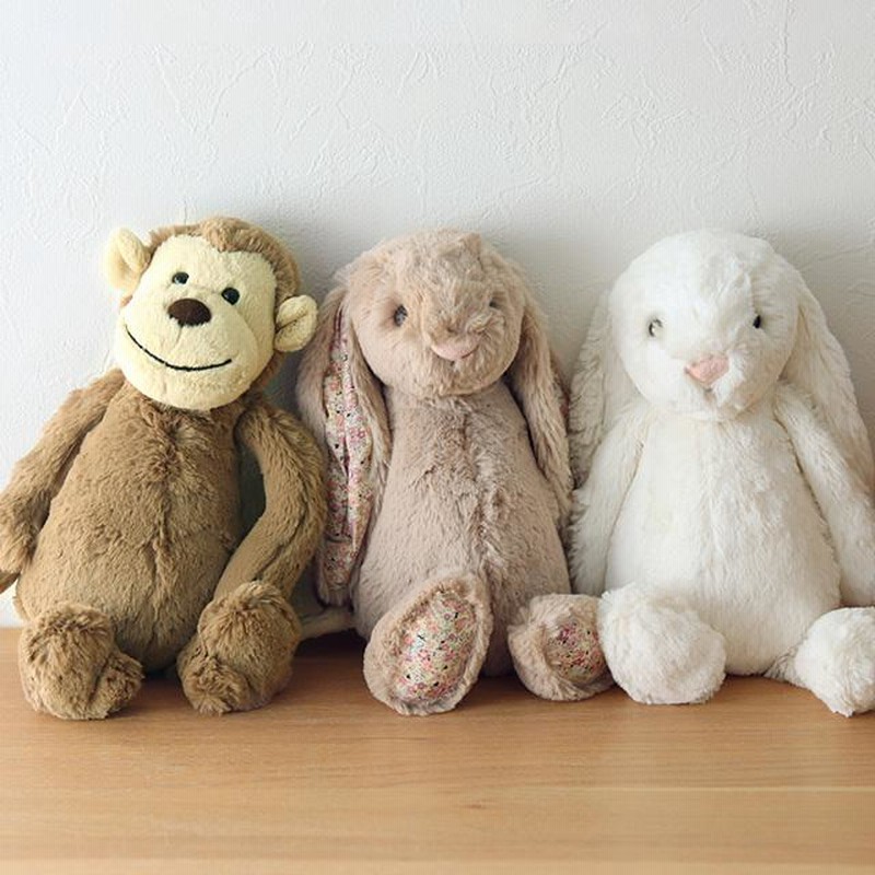 Jellycat Bashful Monkey ジェリーキャット バシュフルモンキー