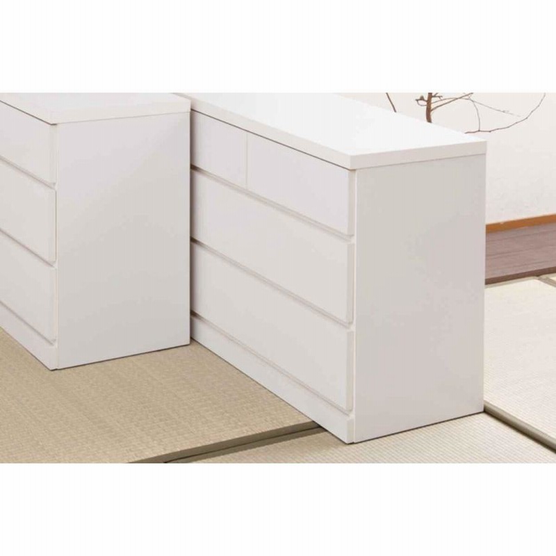 クローゼット収納 タンス 幅99.5cm 3段 奥行40cm キャスター付 日本製 （ クローゼット 押入れ 収納 押入れ収納 完成品 組立不要 すぐ使える 国産 ）