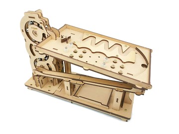 DIY 鋼珠雙軌道循環式模型 - 標準版