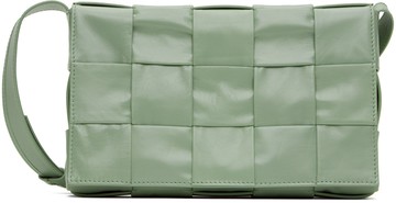 Bottega Veneta 绿色 Cassette 斜挎包