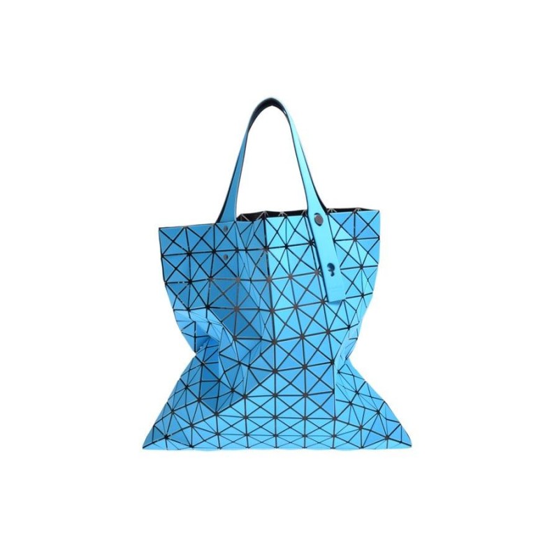 新品バオバオ・BAOBAO ISSEYMIYAKE トートバッグ マット加工×メッシュ スカイブルー10×10 4月限定◇ xmas |  LINEブランドカタログ