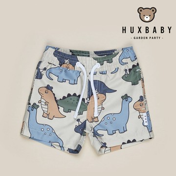 澳洲 Huxbaby 有機棉恐龍海灘褲